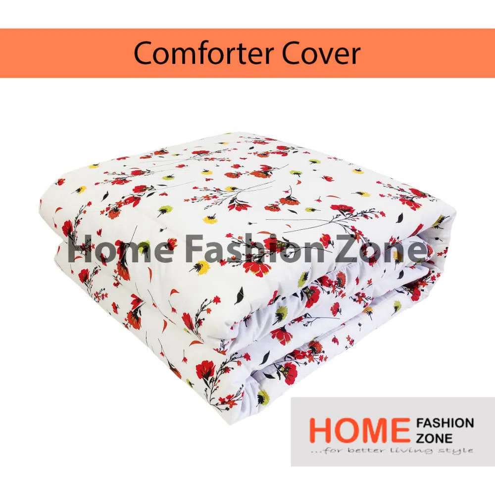 Home Fashion Zone King Size Cotton Comforter Cover