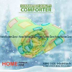 King Size Comforter Blanket for Winter with Zipper Bag