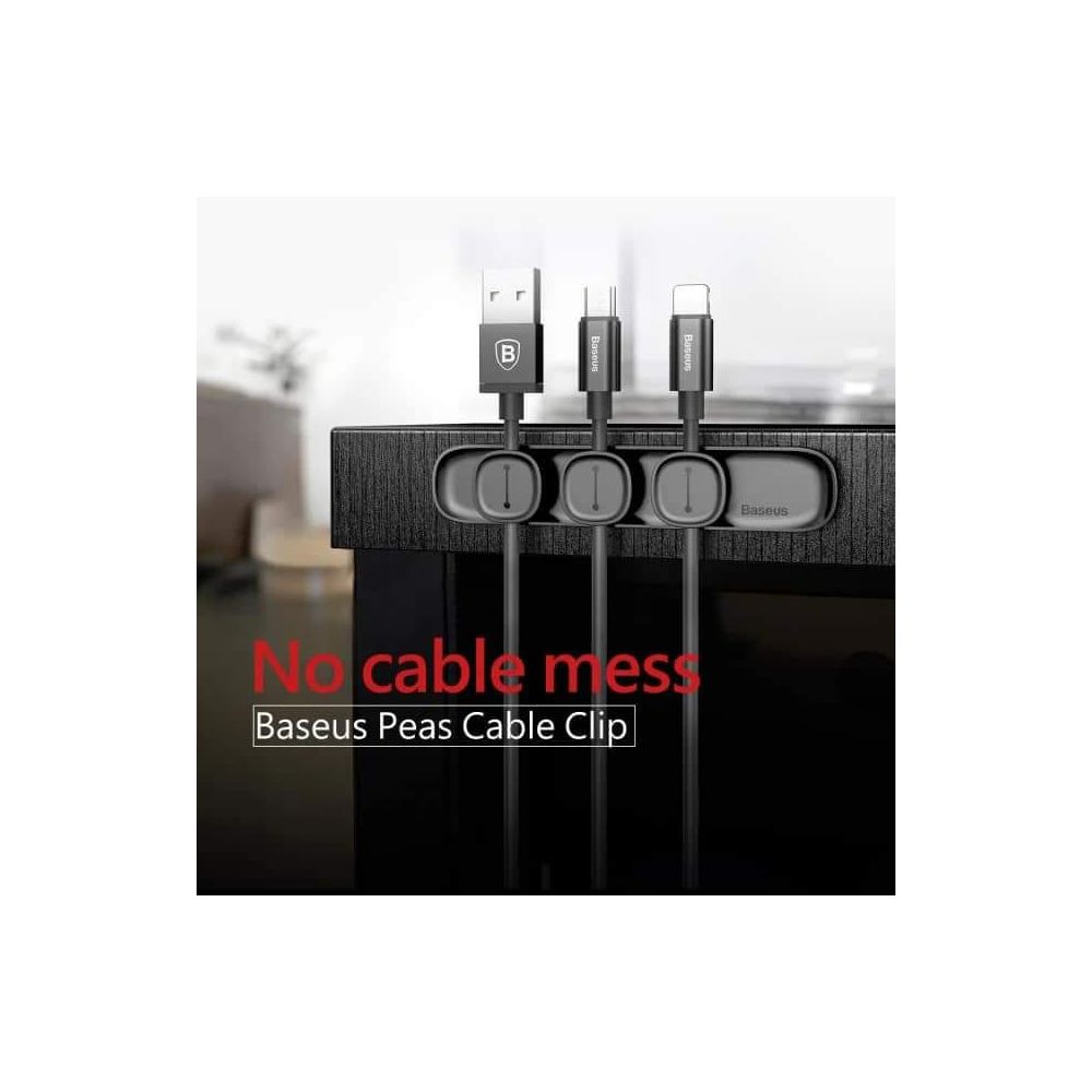 Baseus Peas Magnetic Cable Clip Wire Organizer Clip Holder