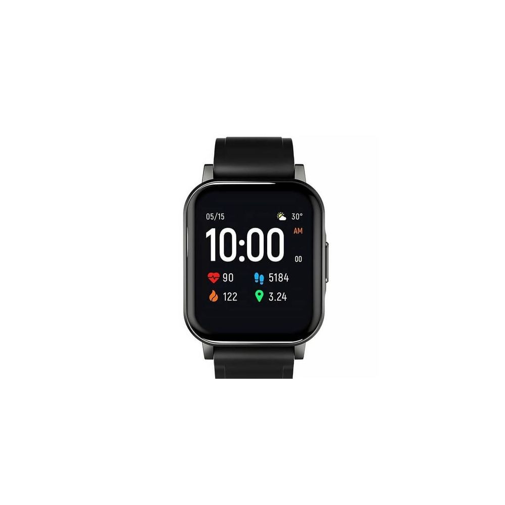 Haylou LS02 Touch Screen Square Shape Smart Watch Black