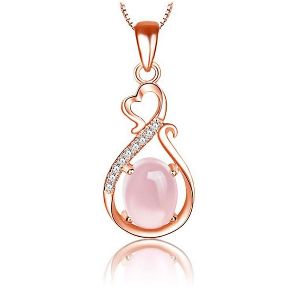 Rose Gold Necklace For Women 5047