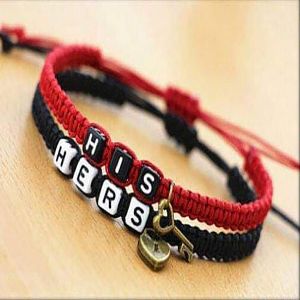 Couples Bracelets His Hers Bracelets Lovers Bracelets Boyfriend Girlfriend His Hers Lo -jw5013