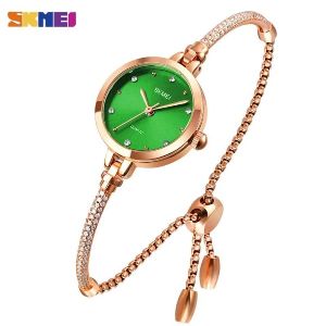 SKMEI Stylish Bracelet Waterproof Watch For Women