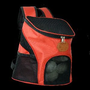 Pet Carrier BaPet Carrier Bag Pet Travel Outdoor Carry Cat Dog and Rabbit Backpack , Red
