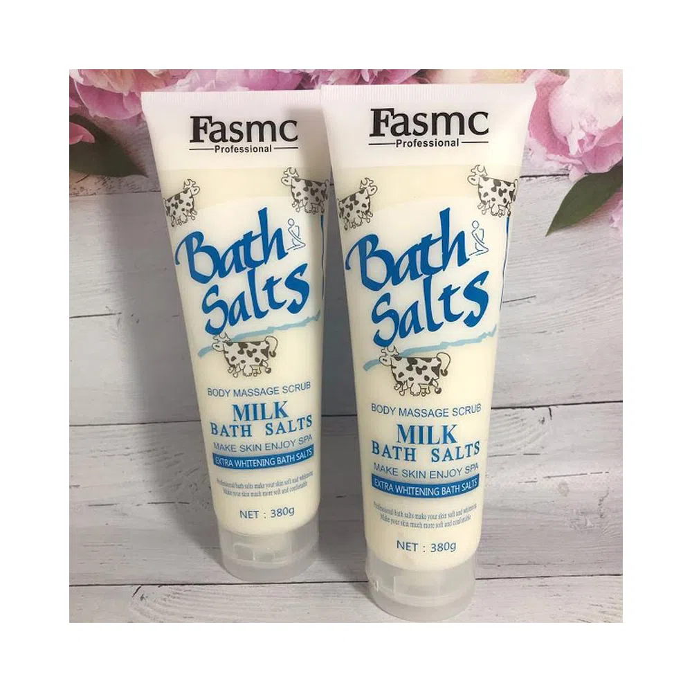 FASMC Bath Salts Body Massage Scrub - Milk 380g China