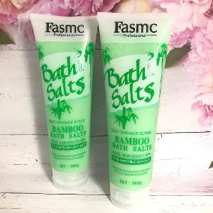 BambooFasmc Bath Salts With Bamboo Body Massage Scrub -380g-China