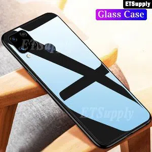 Realme C15 HONG KONG DESIGN Scratchproof Tempered Glass Cover Case