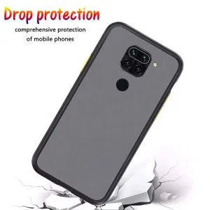 Xiaomi Redmi Note 9 Xiaomi Redmi 10X 4G Shockproof matte frosted and smoky transparent phone back Cover Case