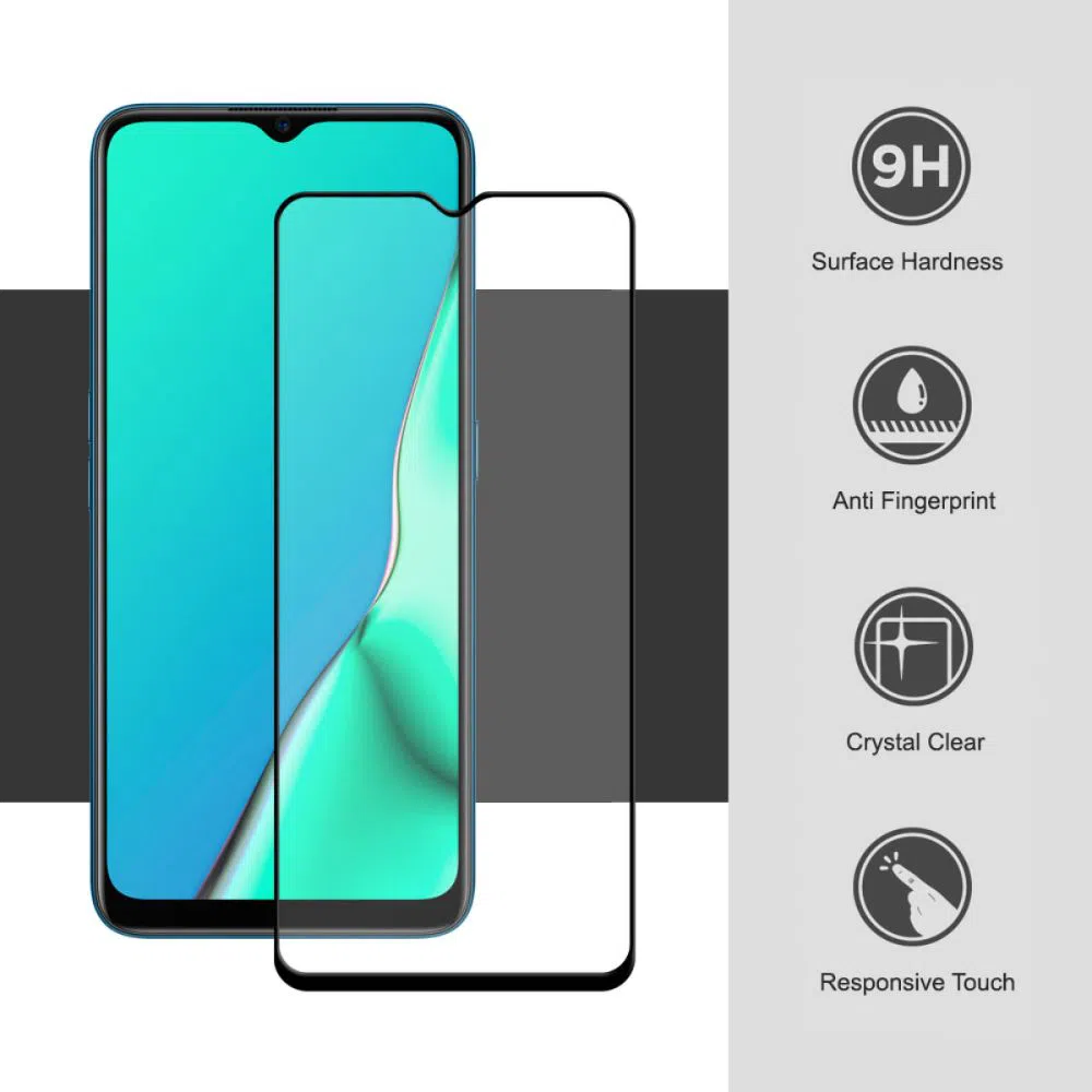 Samsung Galaxy A70 6D Full Cover Glass HD Clear Scratchproof Tempered Glass Screen Protector