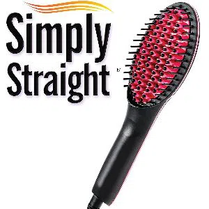 Simply Straight Brush Hair Straightener