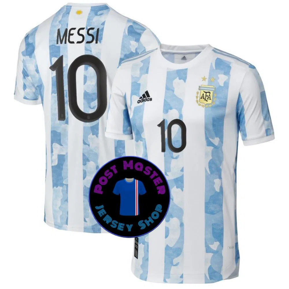 Argentina Half Sleeve Home Jersey - Copy