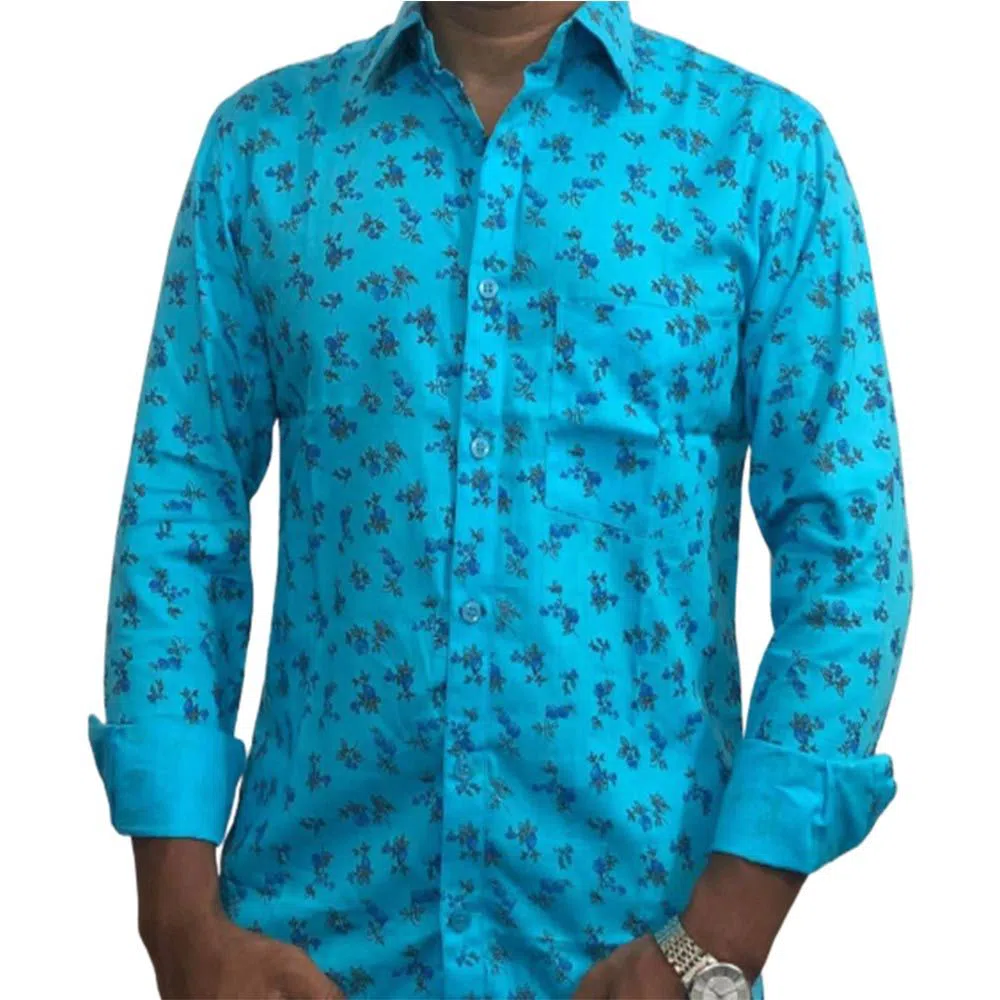 Full Sleeve Cotton Casual Shirt For Men RF44