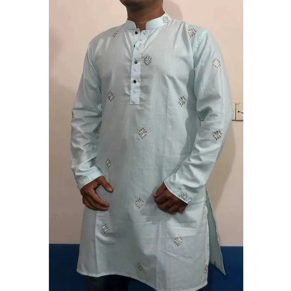 Slim Fit Cotton Punjabi For Men  RF-P2