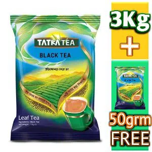 Black Tea - 3kg (3000grm) Tatka Tea Best Tea Leaf Tea BD