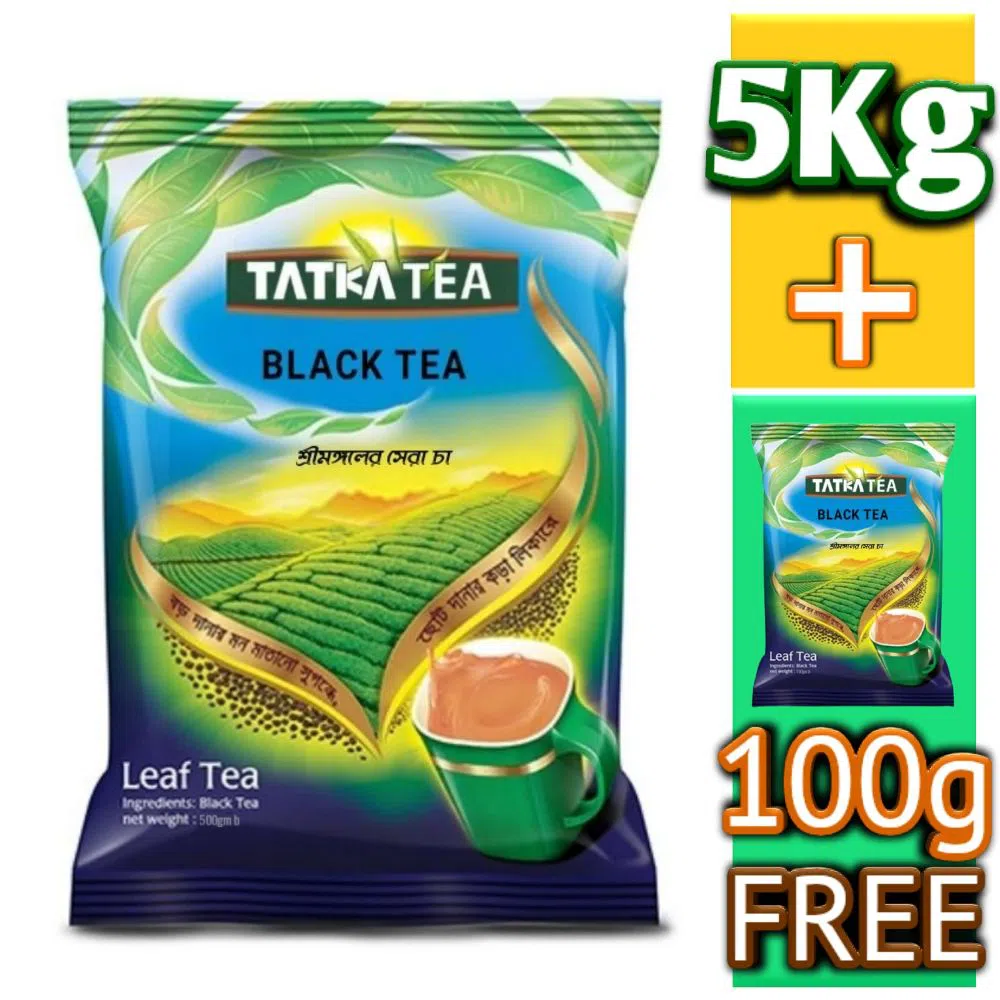 Black Tea - 5kg (5000grm) Tatka Tea Best Tea Leaf Tea BD