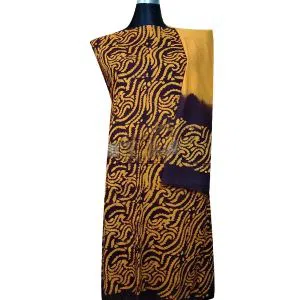 Chundri Batik Three-Piece Design Salwar Kameez Three Piece Free Size - Party/Wedding Wear Suits for Women