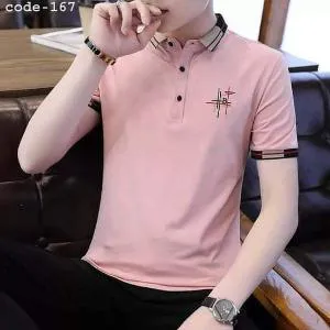 Cotton Polo T Shirt For Man