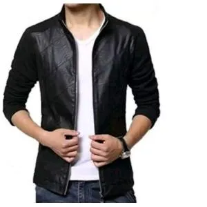 China Artificial Leather Jacket
