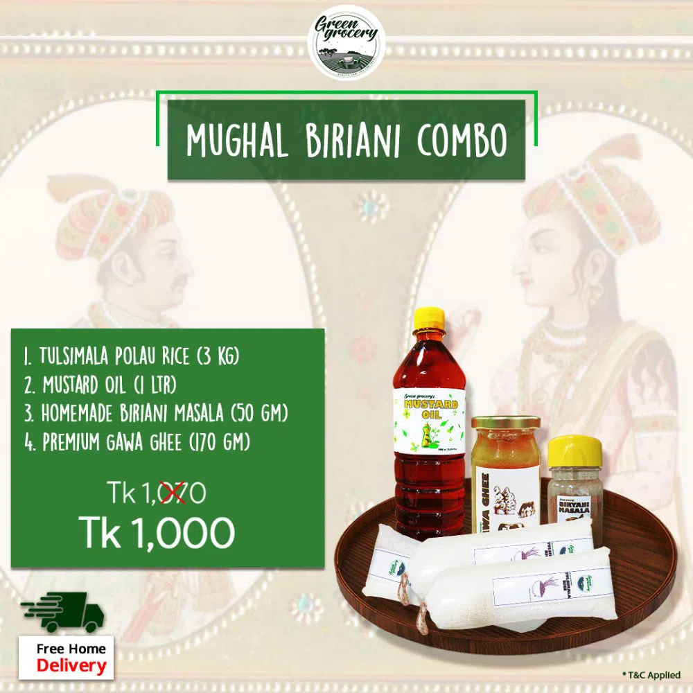 Green Grocery Mughal Biriani Combo 