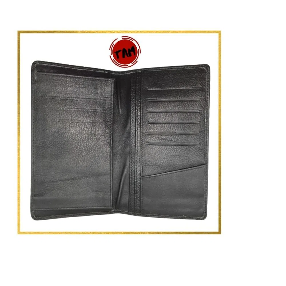 Leather Long Wallet for Men/Women