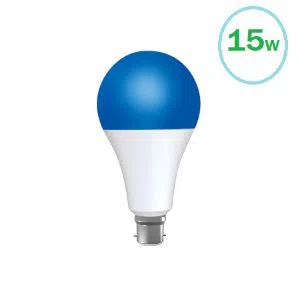 Blue Color LED Light Bulb 15 watt 