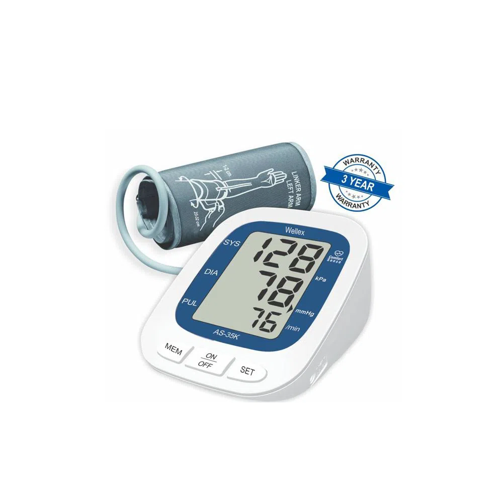 Automatic Digital Blood Pressure Monitor Wellex AS-35K