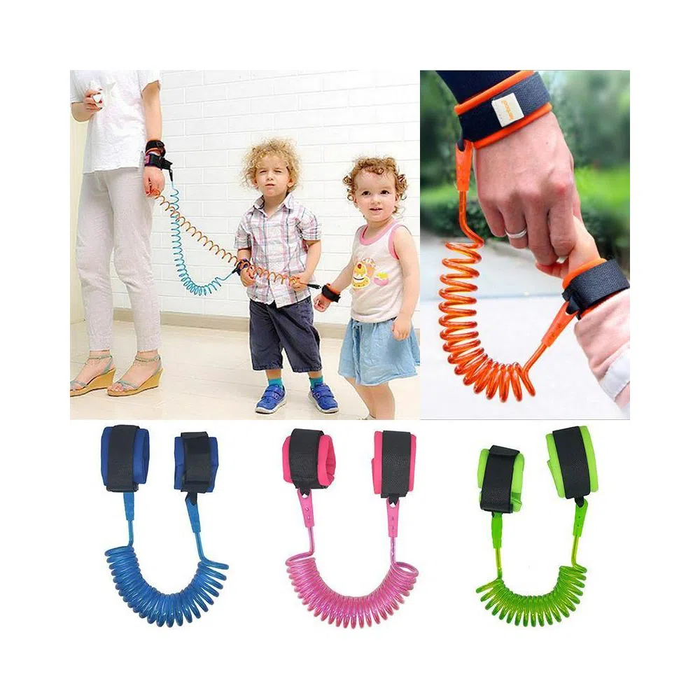 Baby Child Anti Lost Wrist Link Safety Harness Strap Rope Leash Walking Hand Belt