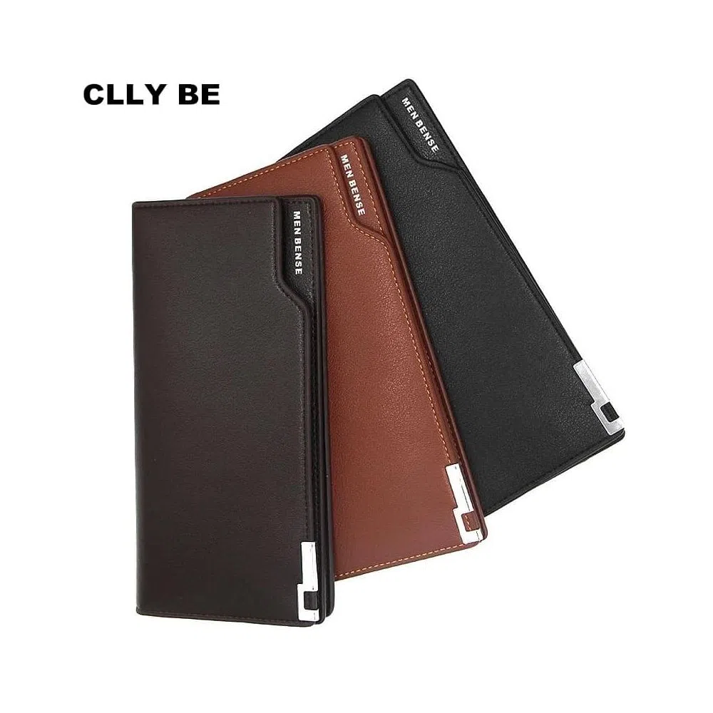 Men Wallets Long Style   multi-functional Card Holder Male Purse Zipper Large Capacity PU Leather Wallet For Men 1 pcs 