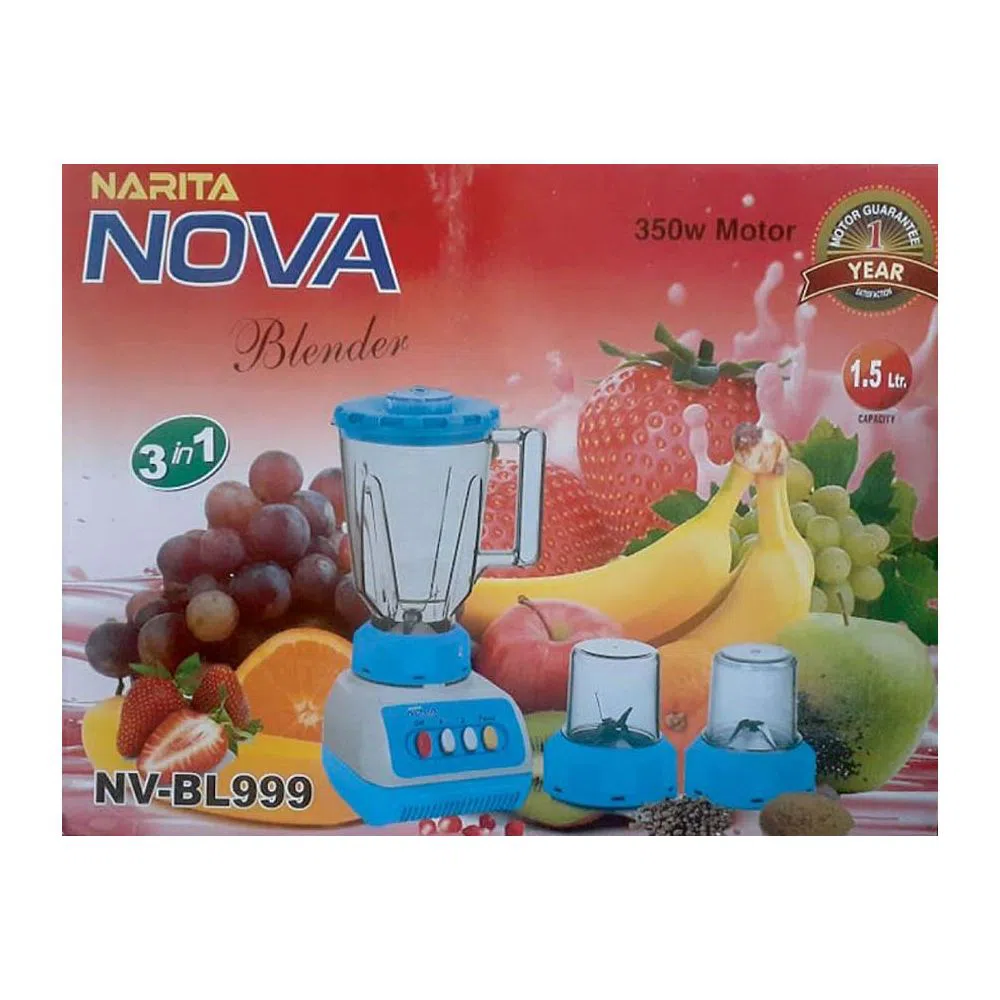 Narita Nova Blender 3 in 1  NV_BL_999  350 W 