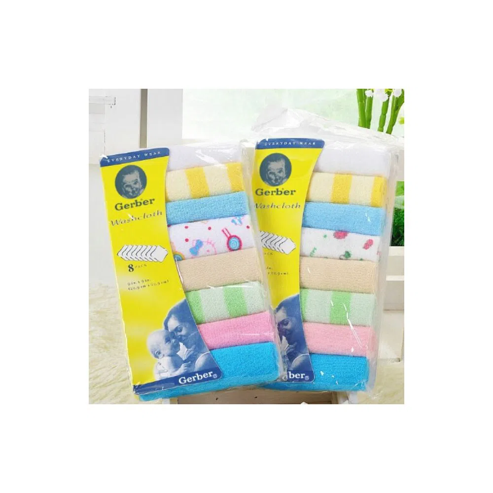 Gerber New Born Baby Bath Towels Cotton Baby Wipes Soft towel