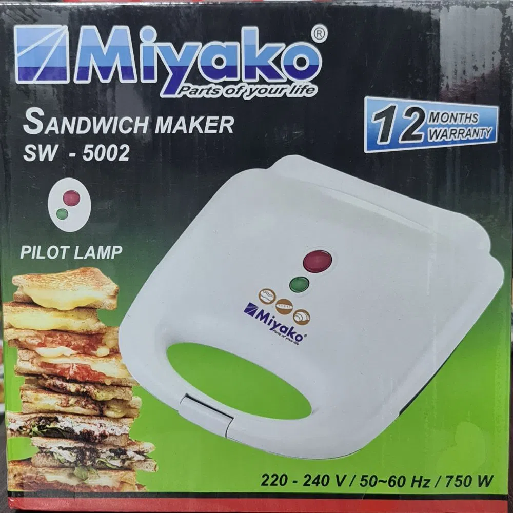 Miyako Sandwich Maker SW-5002