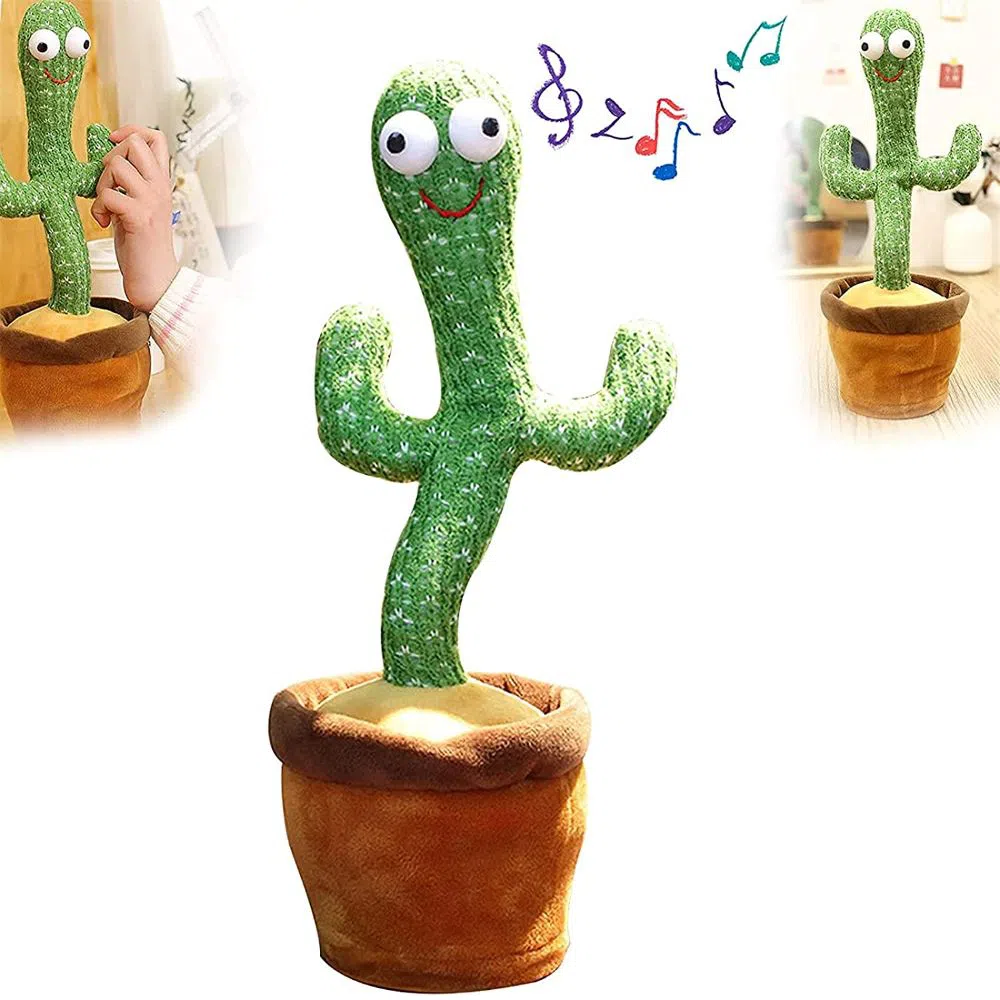 Dancing Talking Cactus Plush Toy  