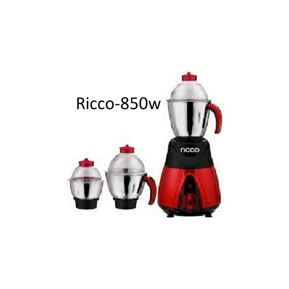 Ricco Blender Mixer And Grinder Set - 1000 Watt, With 1Year Warranty,Meat Chopper,Juicer,Mixer,Stainless Steel Blander,Gift And Home Decoration/blender