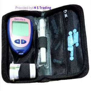 Quick Check Self-Monitoring Blood Glucose System, Blood Glucose meter, Diabetic monitoring machine, Glucose Meter, Diabetic Checker Machine.