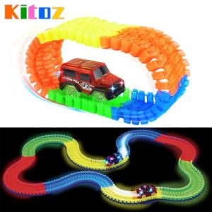 Variety Tracks Glow in The Dark Racing Track Battery Operated Toy Car