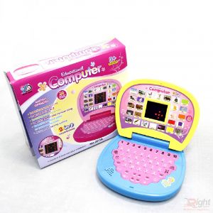 Educational Baby Computer and Learning Abcd, Words & Number Battery Operated Kids Laptop with LED Display and Music