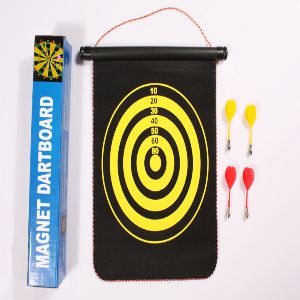 Regal 10-Inch Darts Magnetic Safety Darts Double-Sided Target Darts Set Thickened with 4 Darts