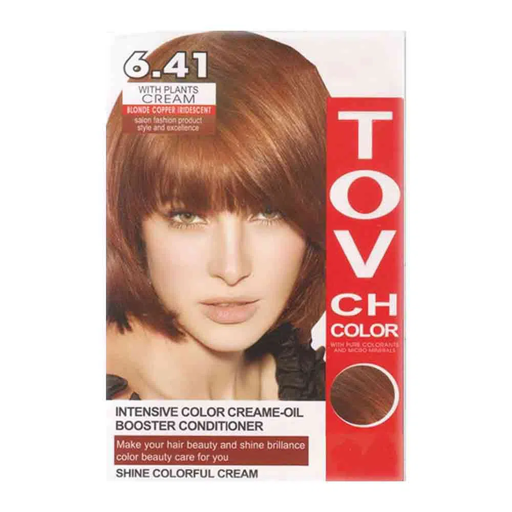 TOV CH Blonde Cooper Iridescent 6.41 30ml Hair Color China 