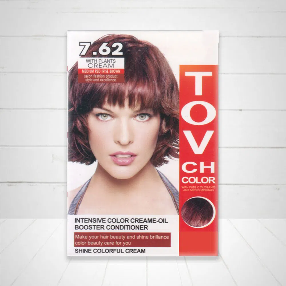 TOV CH Medium Red Irise Brown 7.62 30ml Hair Color-China 