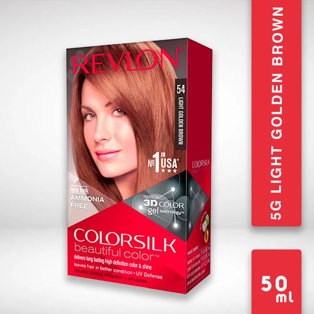 Revlon Light Golden Brown 5G Hair Color 50ML-China 