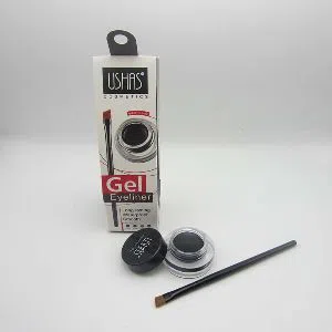 ushas-black-waterproof-matte-eyeliner-gel-with-brush-china