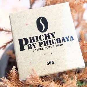 PHICHY COFFEE SCRUB SOAP 50GM THAILAND
