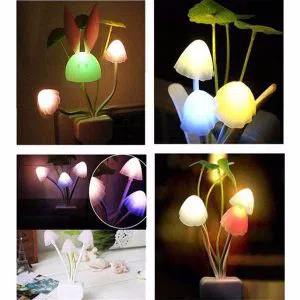 Mashroom Design LED Night Lighting Multi Color