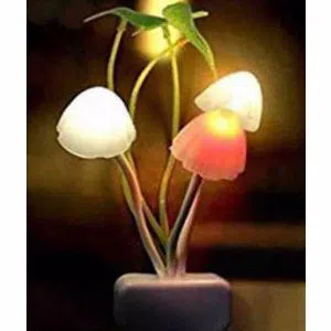Ombre Sensor LED Lotus Leaf Deco Mushroom Night Light