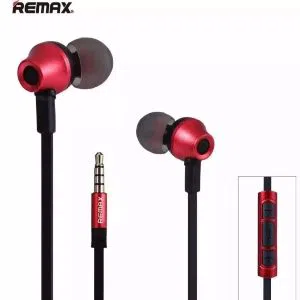 Remax RM 512 Wired Earphones - Black 
