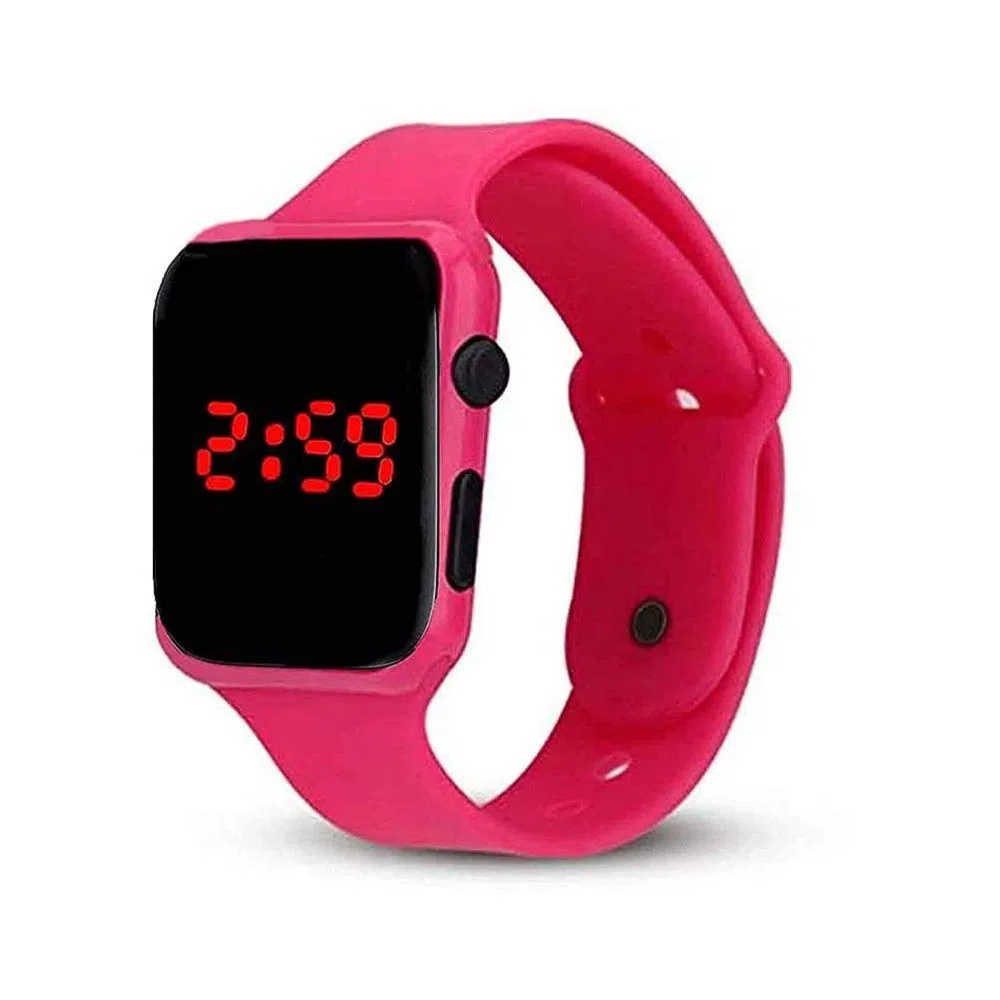 New LED Fashionable Watch, Square LED Digital Sports Watch, Waterproof LED Wrist Watch - 1 piece