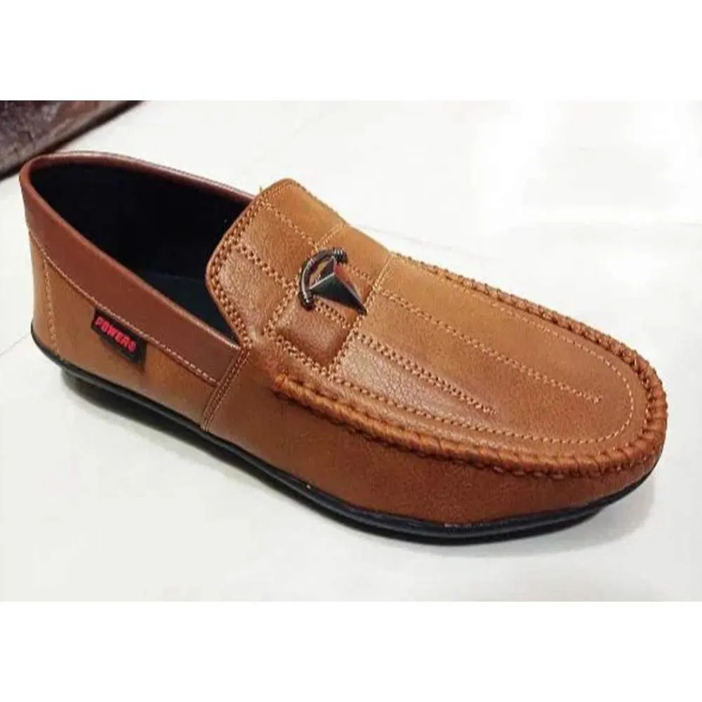 Nice Brown Casual China Artificial Leather Loafers for Men