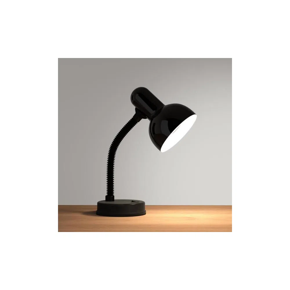 Simple Design Flexible Electric Desk-Table Lamp Stand-black 
