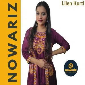 Readymade Lilen Kurti for Women (NRZ-562103)