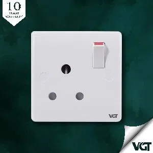 VGT- 3 Pin Round Socket /15A Socket /AC Socket (Classic series)